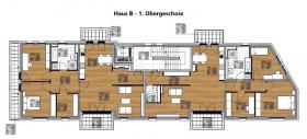 Floor Apartment Trier for sale Germany | Haus B - 1. OG