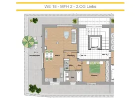 阁楼 特里尔  德国 | Wohnung 18