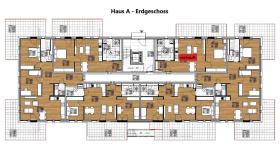 1階フラット トリーア  ドイツ | Haus A - Erdgeschoss