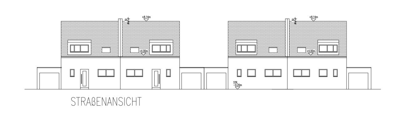 Dvojna kuća Trier Prodajem Njemačka | Straßenansicht