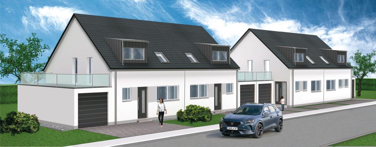 Dvojna kuća Trier Prodajem Njemačka | Strassenansicht