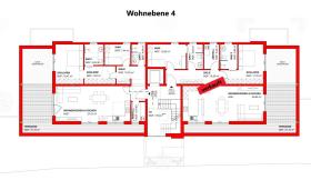 フラット ザールブルク ドイツ | Wohnebene 4