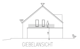 一楼公寓 特里尔  德国 | Giebelansicht
