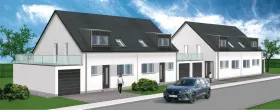 Semi-detached house Trier for sale Germany | Strassenansicht
