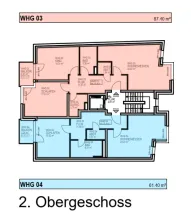 フラット コブレンツ  ドイツ | 2. Obergeschoß