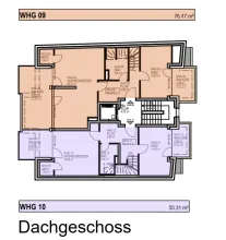 Duplex apartment Koblenz for sale Germany | Dachgeschoß