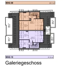 Duplex apartment Koblenz for sale Germany | Galeriegeschoß