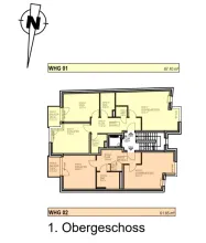 Apartamento Koblenz Venta Alemania | 1. Obergeschoß
