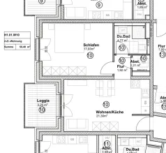Wohnung Nr. 10 - フラット 販売 で トリーア-ゼウェン, ドイツ