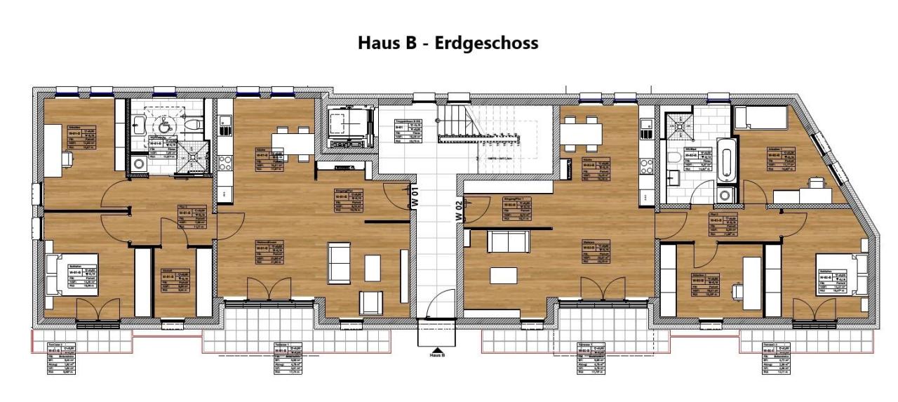 Haus B - Erdgeschoss