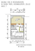 Casas geminadas Trier Venda Alemanha | Dachgeschoss