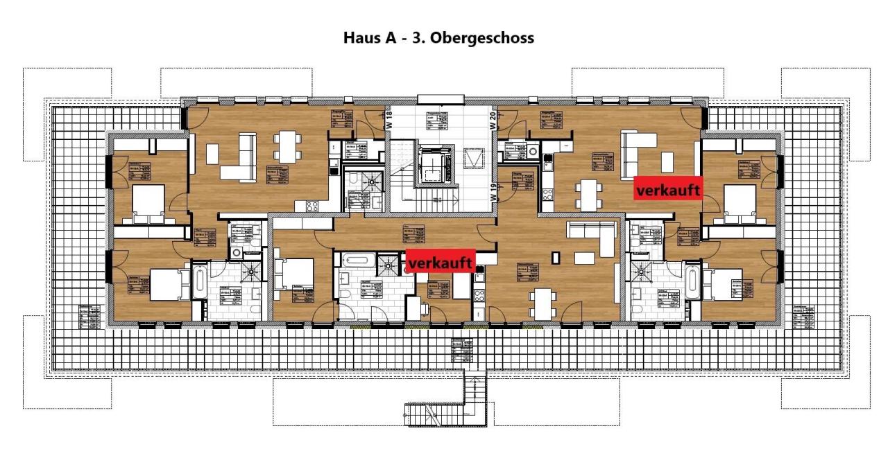 Haus A - 3. Obergeschoss