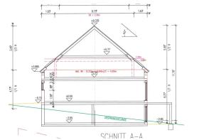 半独立式住宅 普鲁维格  德国 | Schnitt