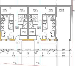Terraced houses Bollendorf for sale Germany | Erdgeschoss Haus 1 und 2