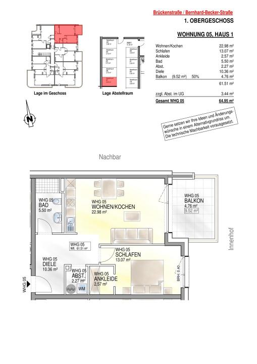 Płaski Schweich  Niemcy | Haus 1 - Wohnung 5