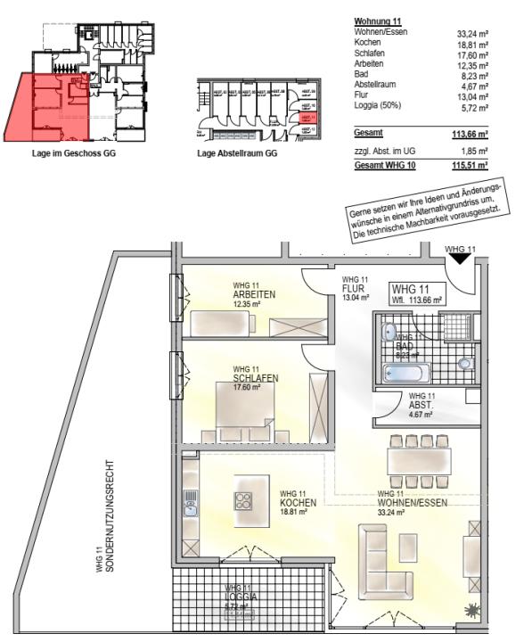 Erdgeschosswohnung Coblenza Zu verkaufen Deutschland | Wohnung 11
