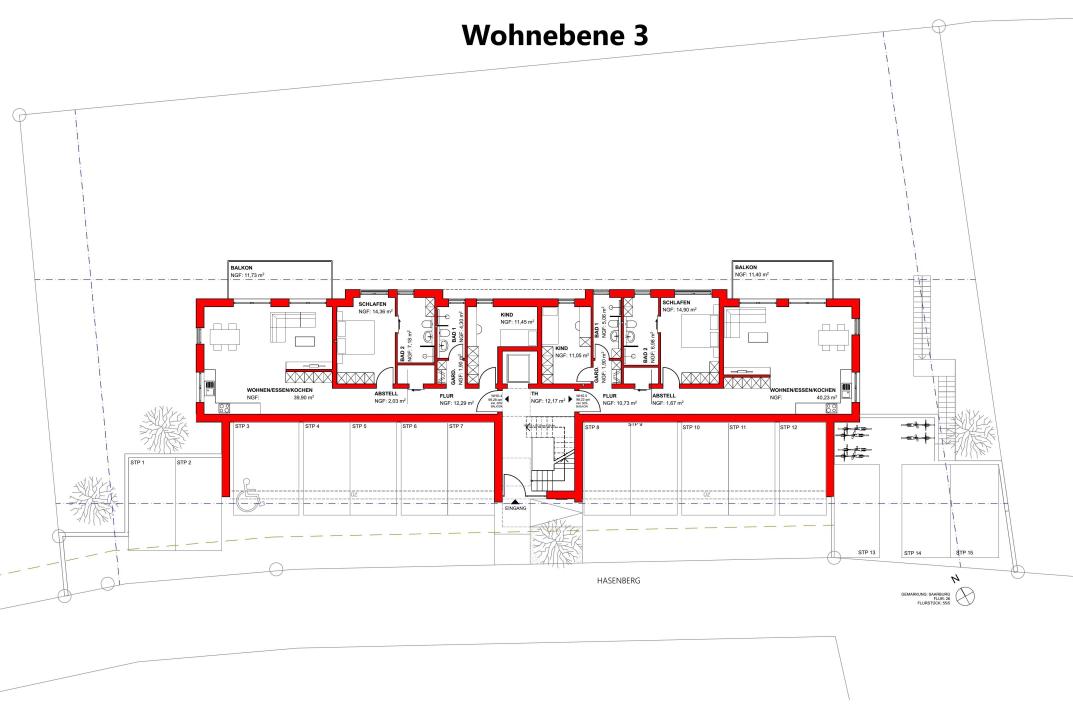 apartamento andar Saarburg À venda Alemanha | Ebene 3