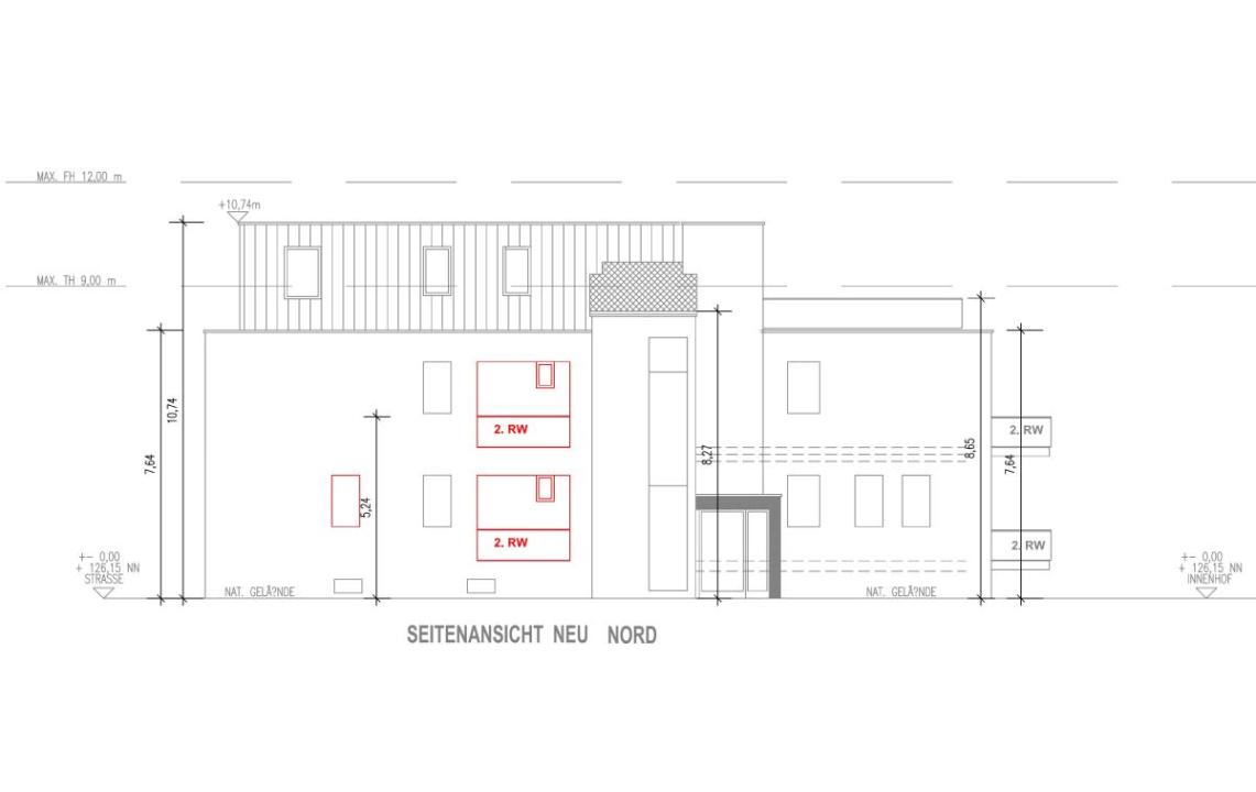 διαμέρισμα πάτωμα Σβάιχ Προς πώληση Γερμανία | Seitenansicht Nord
