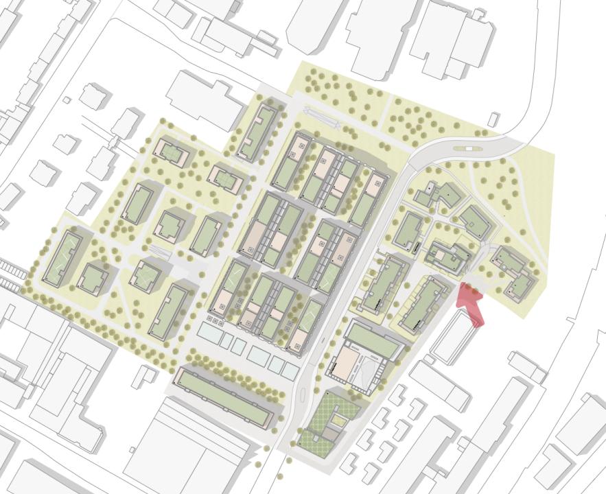 フラット トリーア 販売中 ドイツ | Lageplan gesamt