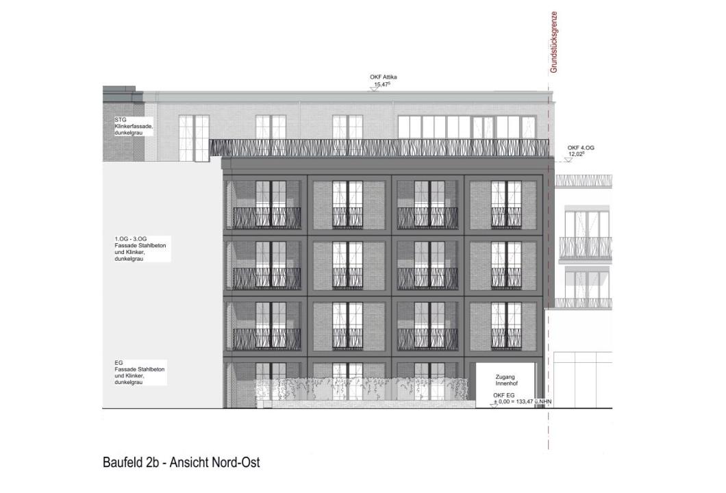 フラット トリーア 販売中 ドイツ | Ansicht Nord-Ost