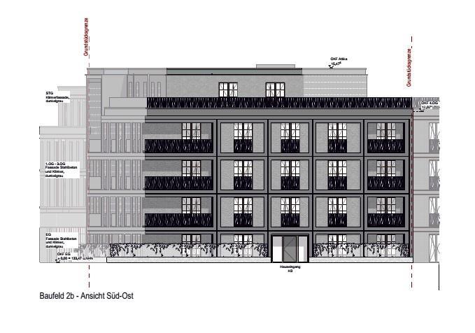フラット トリーア 販売中 ドイツ | Ansicht Süd-Ost