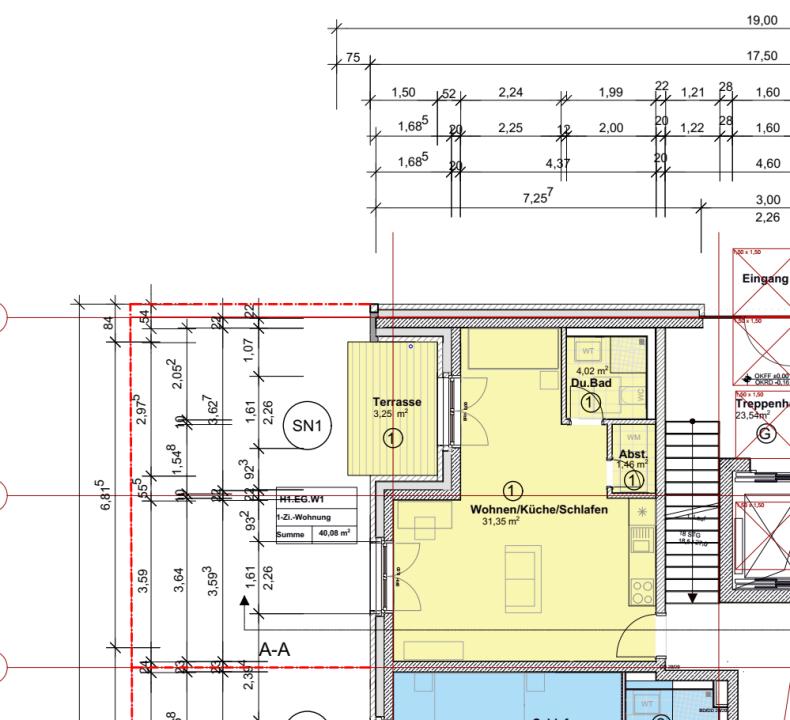 フラット トリーア 販売中 ドイツ | Wohnung Nr. 1