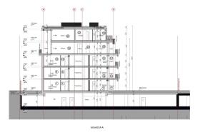 Penthouse Trier Na sprzedaż Niemcy | Schnitt A-A Penthouse Trier Na sprzedaż Niemcy | Schnitt A-A