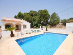 Holiday home for rent in Jávea-Duanes del Port, Spain