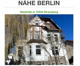 Villa en vente à Strausberg-Kreis Märkisch-Oderland, Allemagne