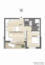 Image - Gulv Leilighet  til salgs i Sulzfeld-Mülbach, Tyskland