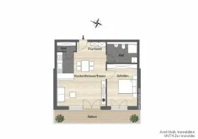 Image - Gulv Leilighet  til salgs i Sulzfeld-Mülbach, Tyskland