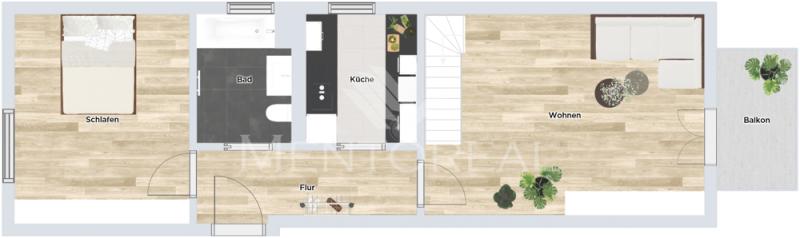 Двухуровневая квартира Марклеберг Продажа Германия | Image