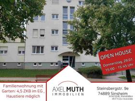 Gulv Leilighet  Til salgs i Sinsheim-Rhein-Neckar-Kreis, Tyskland