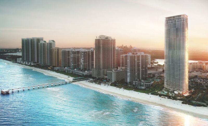Plat Sunny Isles Beach Te Koop Verenigde Staten