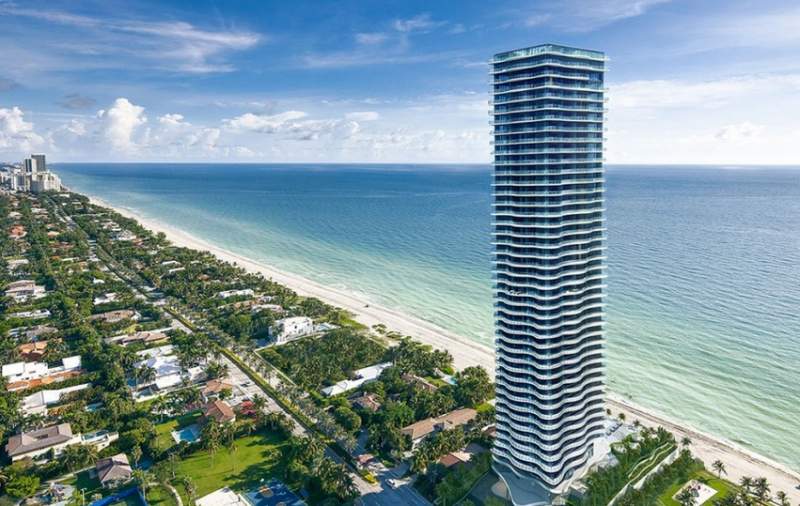 扁平 阳光岛海滩  美国