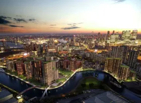 apartman  satılık 'de London-Poplar, Birleşik Krallık