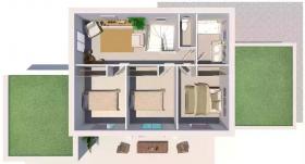 Villa Meyreuil Eladó Franciaország | Aufteilung - Villa in Meyreuil zu verkaufen