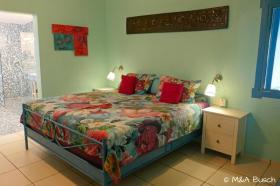 Hus La Yagua Til salgs Den dominikanske republikk | Master-Schlafzimmer mit angrenzendem Bad