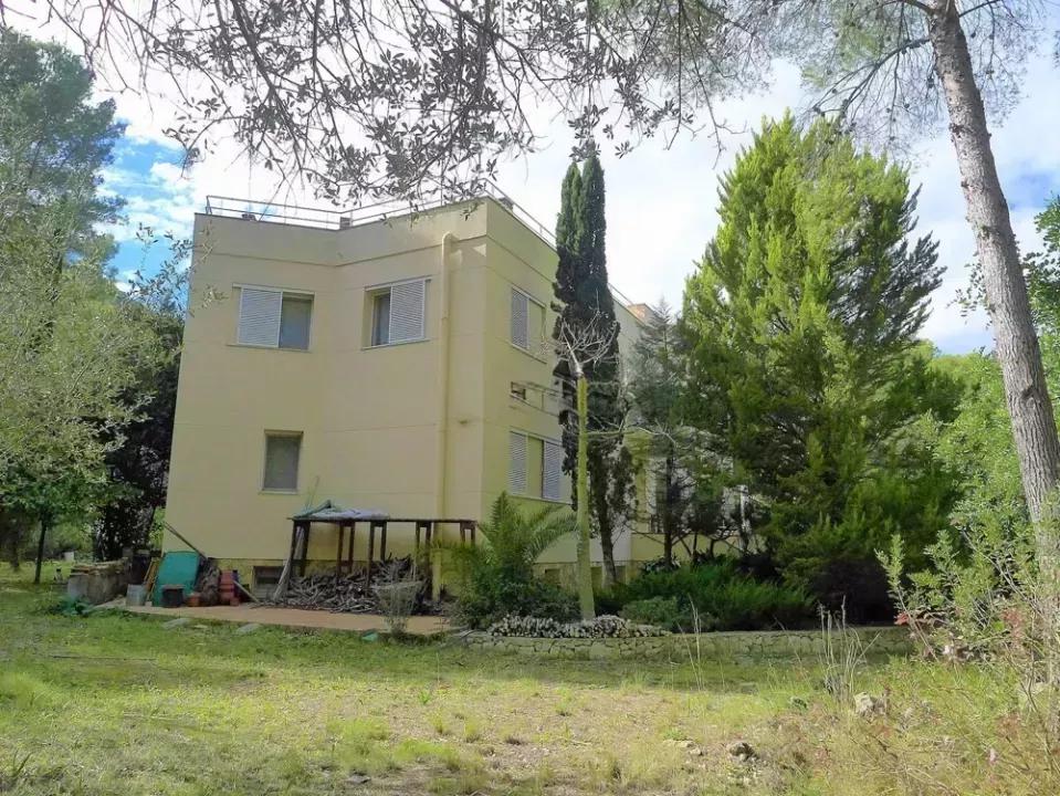 Pedreguer Immobilie Villa Finca von der Seite