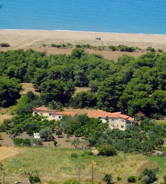 Casa Kyparissia Vendita Grecia | Alleinlage am Meer