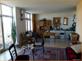 Loft studio Berlijn Te Koop Germany | Wohnzimmer mit offener Küche