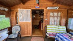 αίθουσα παραγωγής Bärenstein Προς πώληση Γερμανία | Gartenhaus im großen Garten