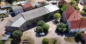 Resthof Meilendorf Satılık Almanya | Scheunenanlage und Gutshaus